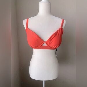 Shade & Shore Pink Underwire Bra Intimates